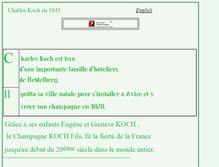 Tablet Screenshot of famille-koch.eu